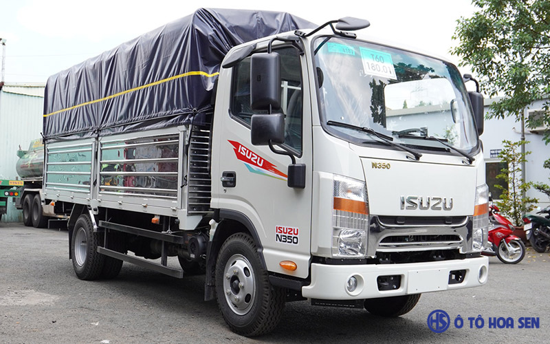 Xe tải Jac N350 tải 3t5 động cơ Isuzu